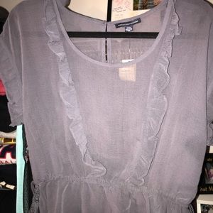 American Eagle Blouse - Dark Blue//Purple
